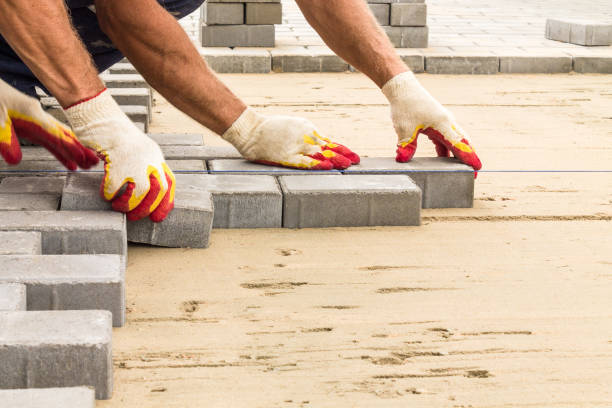 Residential Paver Driveway in East Pepperell, MA