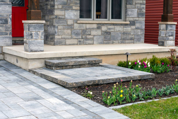 Residential Paver Driveway in East Pepperell, MA